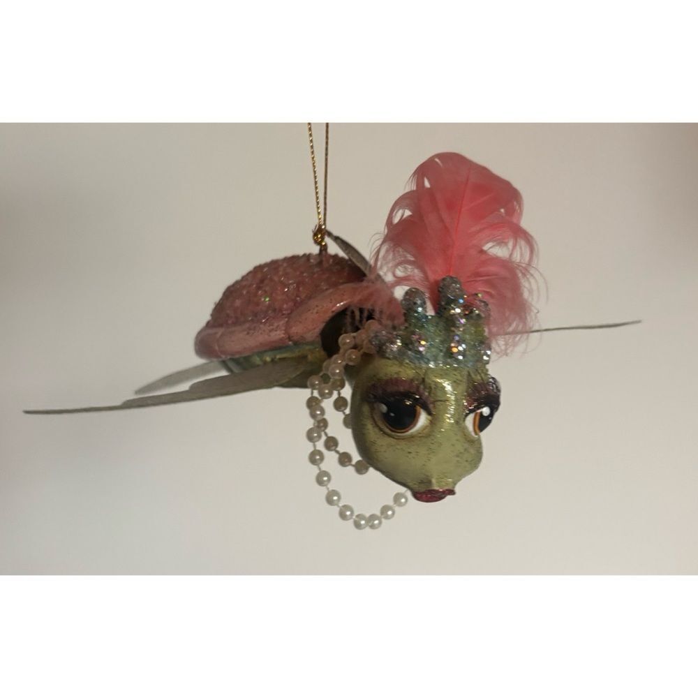 Katherine's Collection Ornament Flamboyant Sea Turtle Bobble Head /Retired